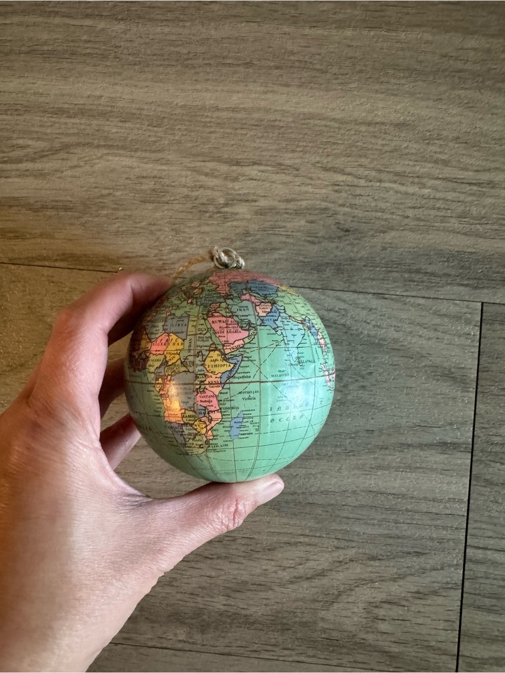 New Globe Ornament